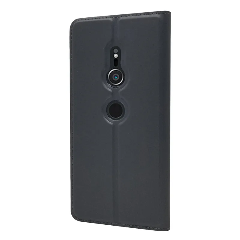 Новые кожаные флип чехлы для sony XZ2 чехол бумажник Capinha Carcasas основа Coque Etui Мобильный