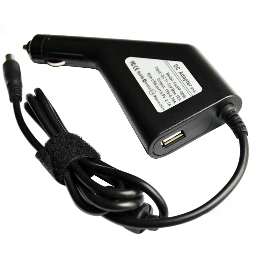 Автомобильное зарядное устройство 90 Вт для ноутбука Hp Pavilion Dv4 Dv5 Dv6 Dv7 Dv8 2000 19 в 4.74A 7