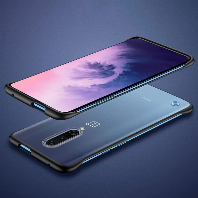 Alxun безрамный чехол для Oneplus 7 Pro Ультратонкий матовый ПК ударопрочный One plus 7Pro |
