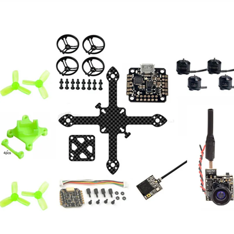 16 мм x BNF 90 Чистый карбоновый Квадрокоптер рамка набор для DIY FPV Бесщеточный микро