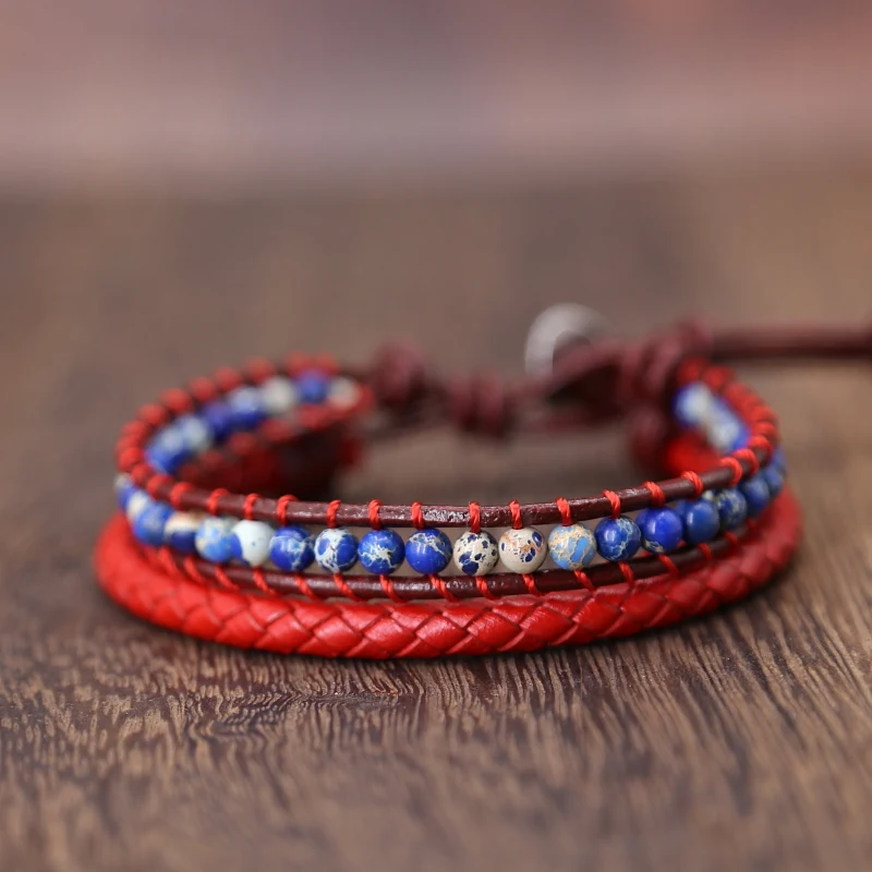 2019 уникальный приблизительный плетеный браслет винтажный ручной работы из