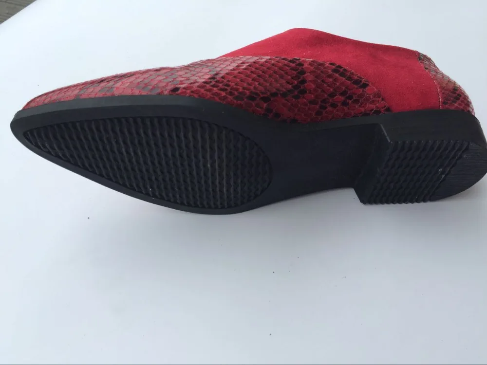 Careaymade 2020 Новая женская обувь в европейском и американском стиле со змеиным