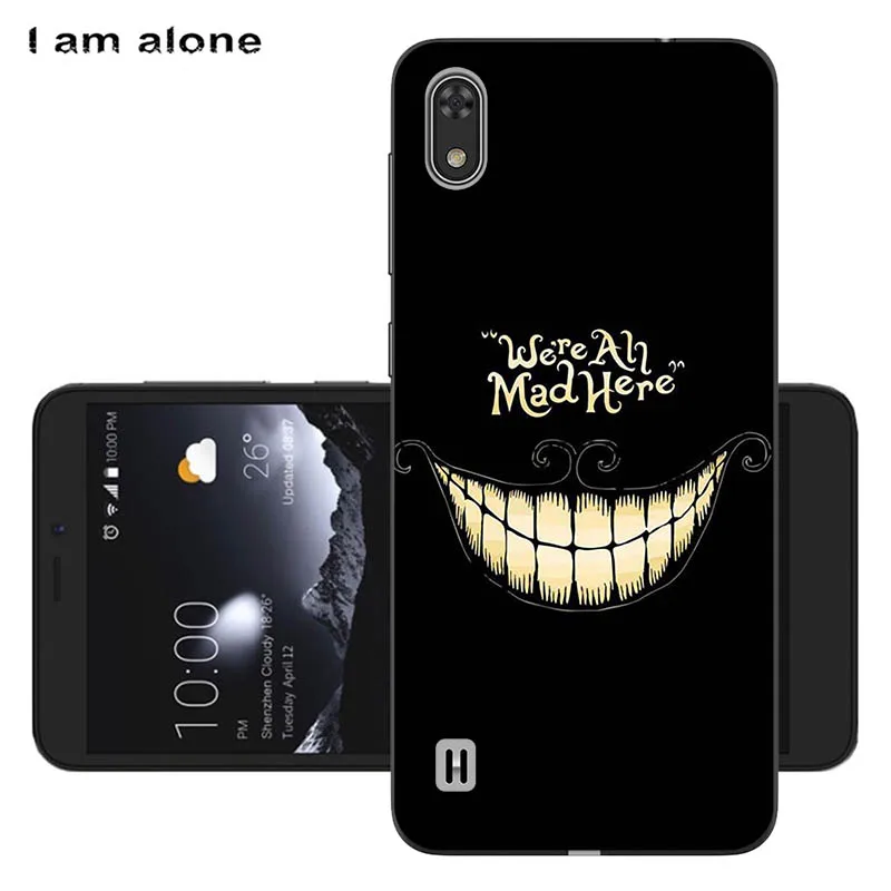 Чехлы для телефонов I am alone для zte Blade A530, 5,45 дюйма, мягкие чехлы из ТПУ для мобильных телефонов с мультяшным принтом для zte Blade A530, сумки - Цвет: Soft TPU D45