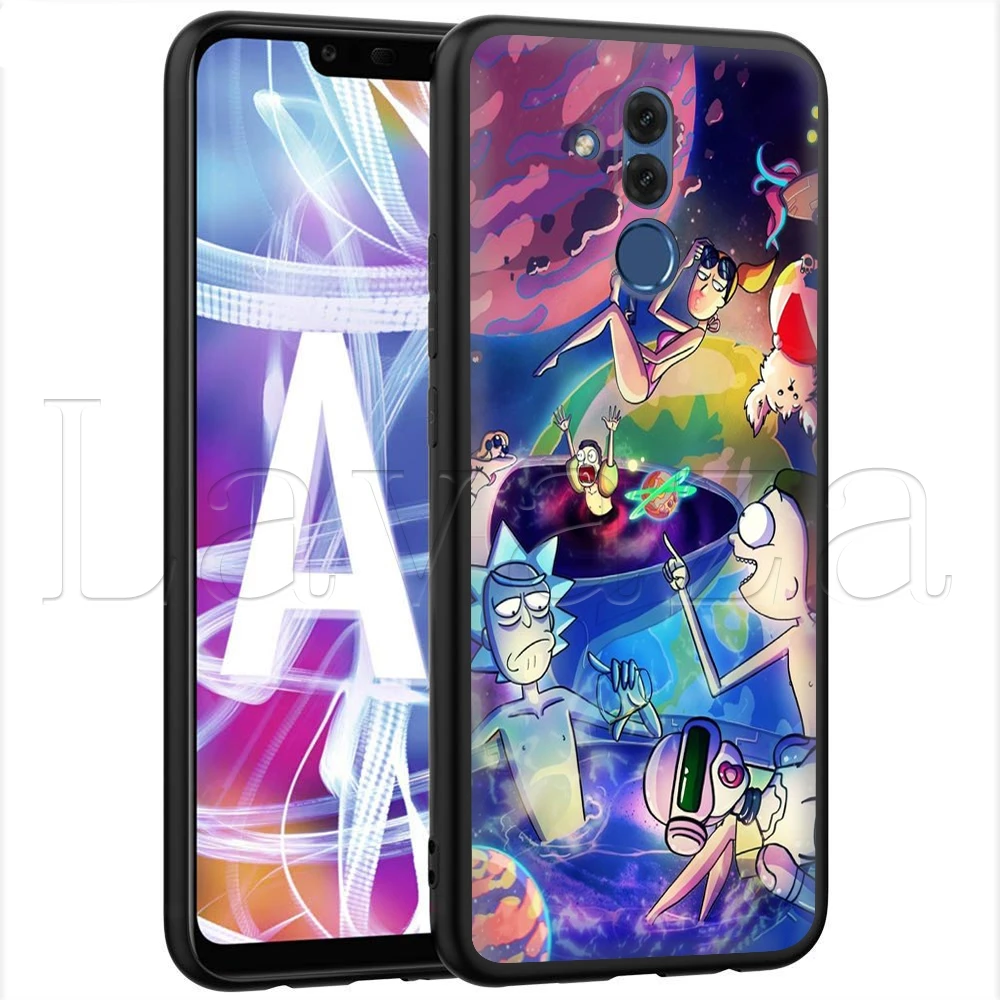 Lavaza Рик и Морти чехол для Huawei P8 P9 P10 P20 P30 Y6 Y7 Y9 Lite Pro P Smart Nova 2i 3i мини