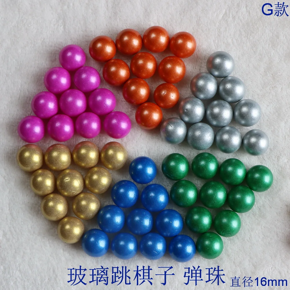 Бесплатная доставка 66 шт./лот шахматы 16 мм стеклянные Мраморные Шарики шарики