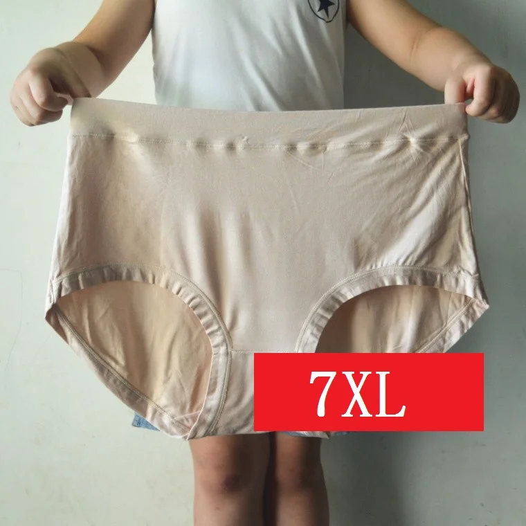Женские трусики 7XL размера плюс супер большие трусы высокого качества нижнее белье однотонные женские трусы 3 шт./лот