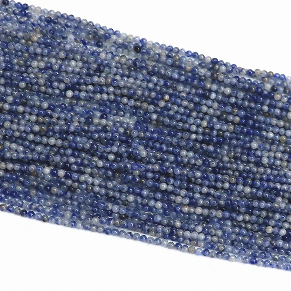 Бусины из натурального камня для изготовления ювелирных изделий ожерелий