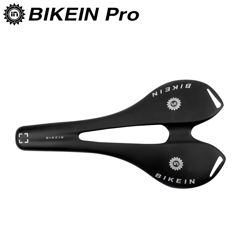 Ультралегкое матовое черное седло BIKEIN из углеродного волокна для горного