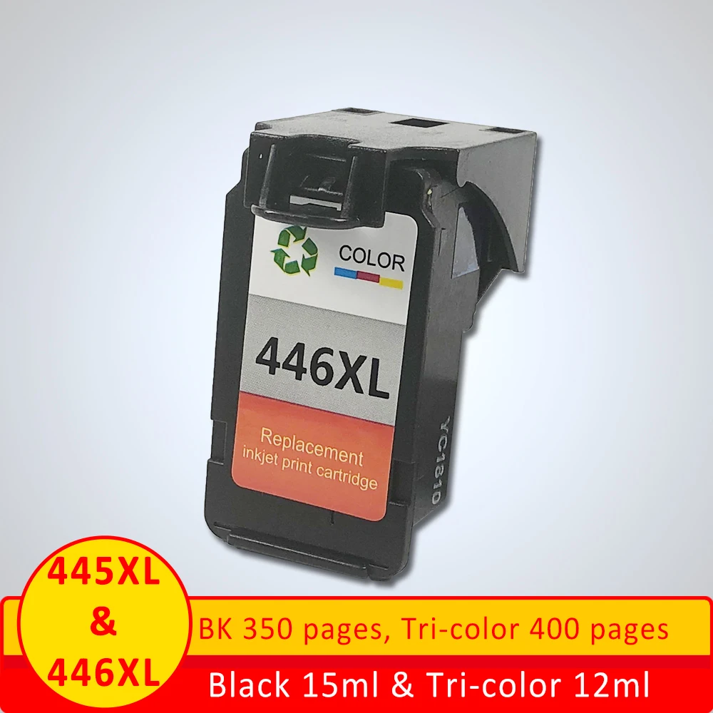 XiangYu cl 446 XL чернильный картридж Замена для Canon 446XL совместимый MG2942 MG2944 IP2840