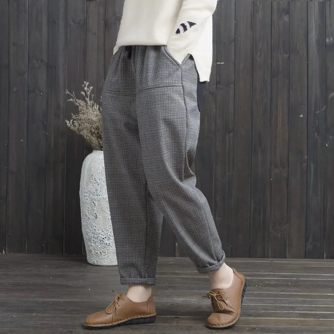 Брюки для девочек осень-зима 2017 женская обувь свободные эластичный пояс