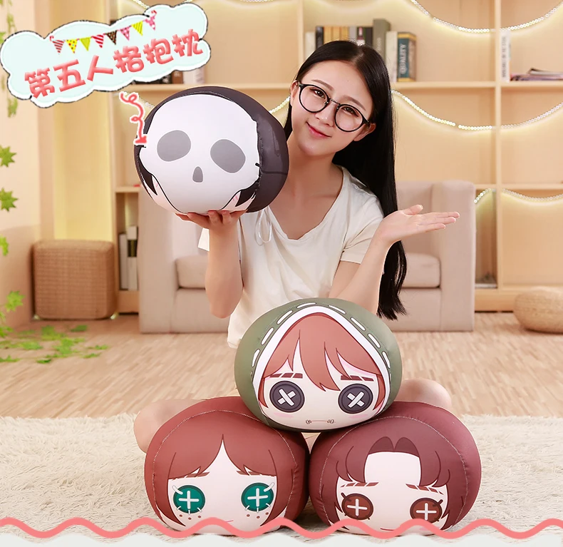 Игра идентичность V аниме Джек Эмма Вудс Naib Subedar Emily Dyer Косплей игрушка Dango круглая подушка Милая Подушка Подарочная Рождественская кукла