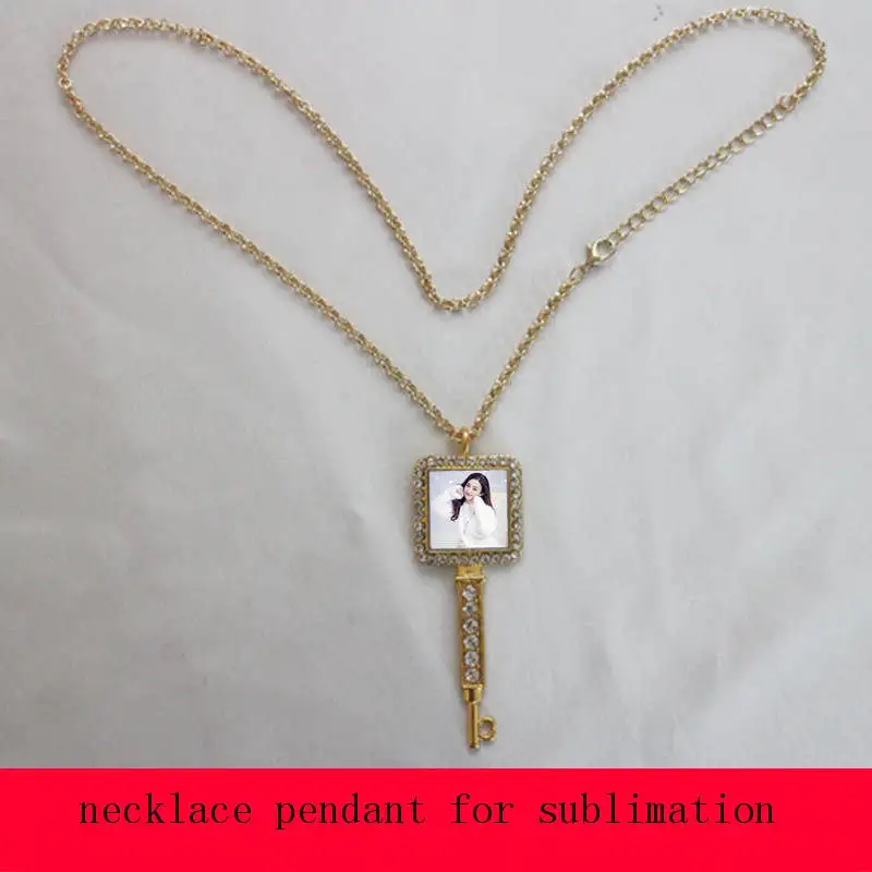 

moon necklace pendant for sublimation fashion necklaces pendants jewelry DIY gift blank material wholesale