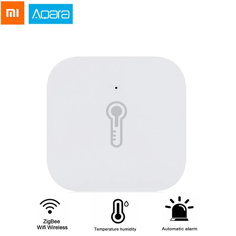 Умный датчик влажности Xiaomi AQara ZigBee Wifi беспроводная работа с приложением Smart Home Mijia
