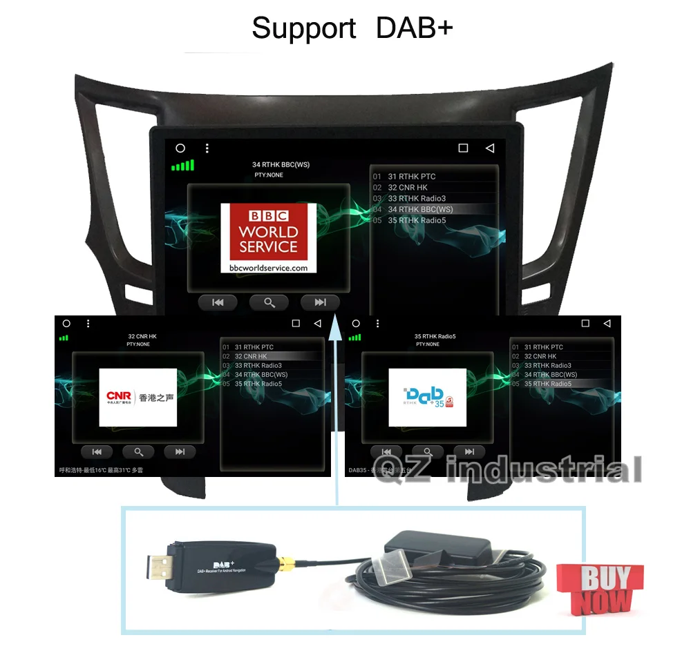 QZ промышленный HD 10," ips 2.5D Android 8,1 T3 для Subaru Outback Legacy автомобильный Радио dvd-плеер с 3g 4G gps wifi Navi Радио RDS