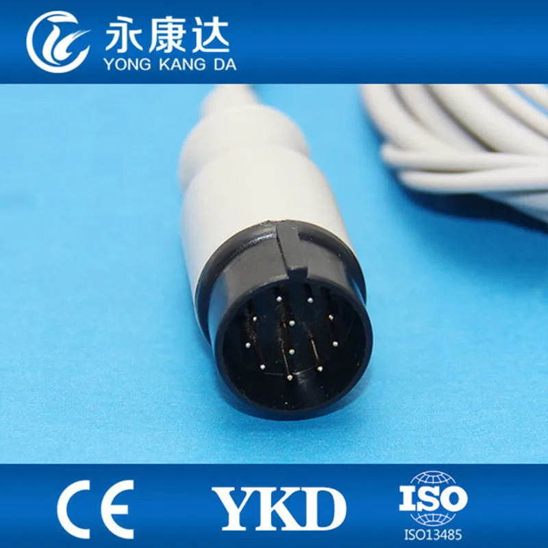 3шт./упак. Nihon Kohden 11pin цельный кабель для пациента ЭКГ 3-проводной зажим IEC CE &amp ISO13485