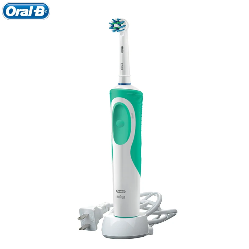 Oral B перезаряжаемая зубная щетка Vitality гигиена полости рта перекрестное действие