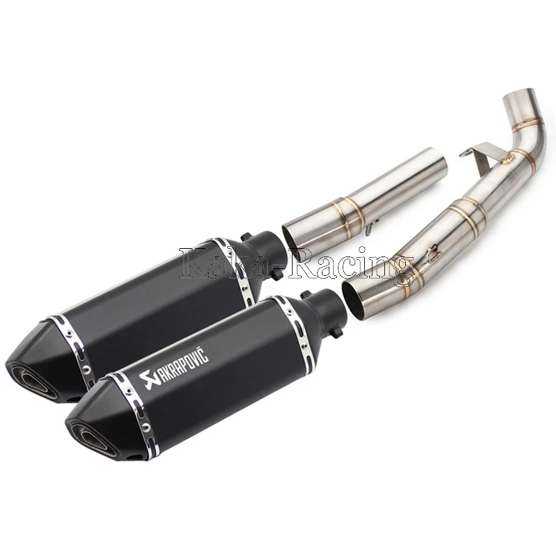 Z1000 Akrapovic глушитель выхлопа Система Скольжения Средний звено трубы с выхлопная