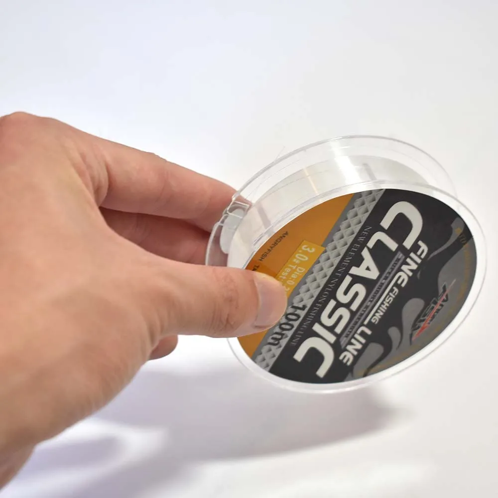 

HIGH QUALITY NYLON FISHING LINE 100M TRANSPARENT