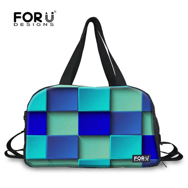 FORUDESIGNS/брендовая карта с принтами для отдыха, водонепроницаемая Мужская Дорожная сумка большой емкости, женская сумка на плечо, дорожная сумка - Цвет: 3f003 2t