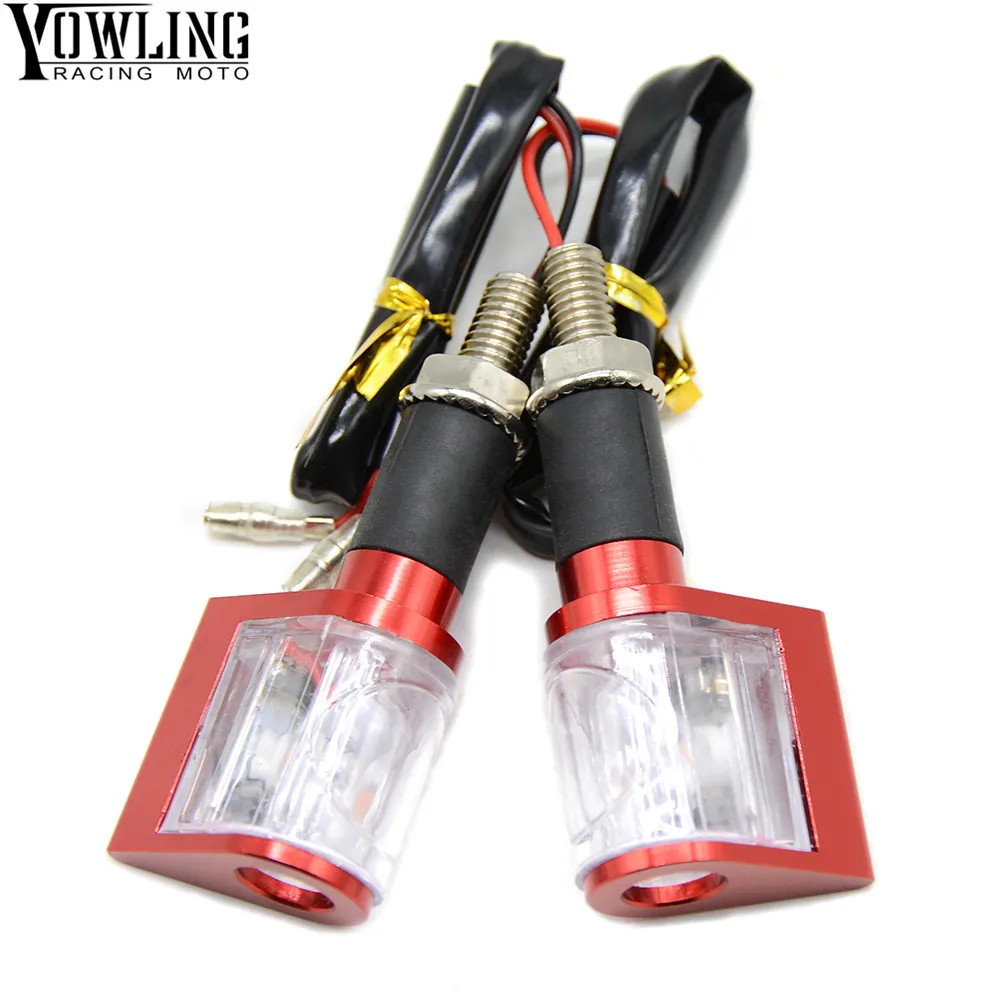 

For Honda CBR600F CBR600RR CBR 600F 600RR 900RR 1000RR Motorcycle Turn Signals LED Turn Signal Light Amber Indicators Flashers