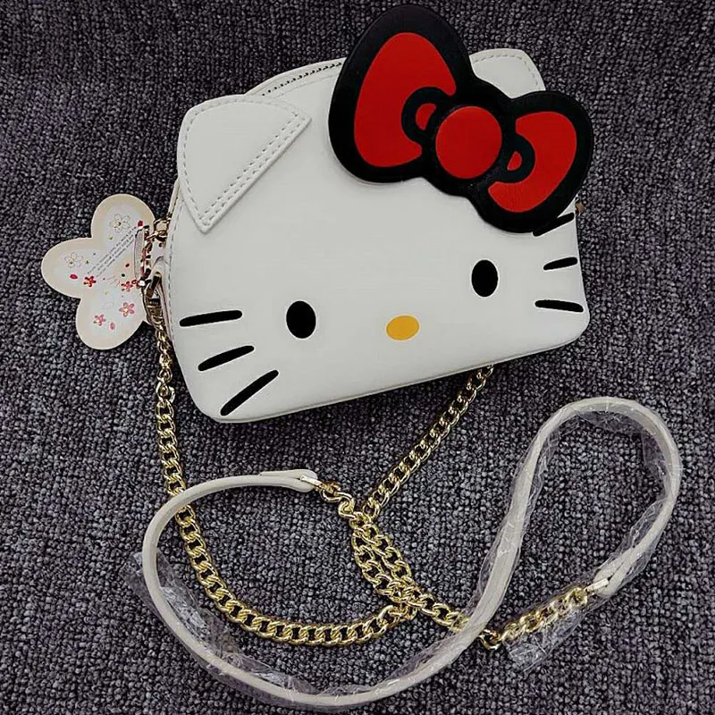 Новая детская сумка Hello Kitty модная принцессы через плечо мессенджер сумочка YEY 14534|