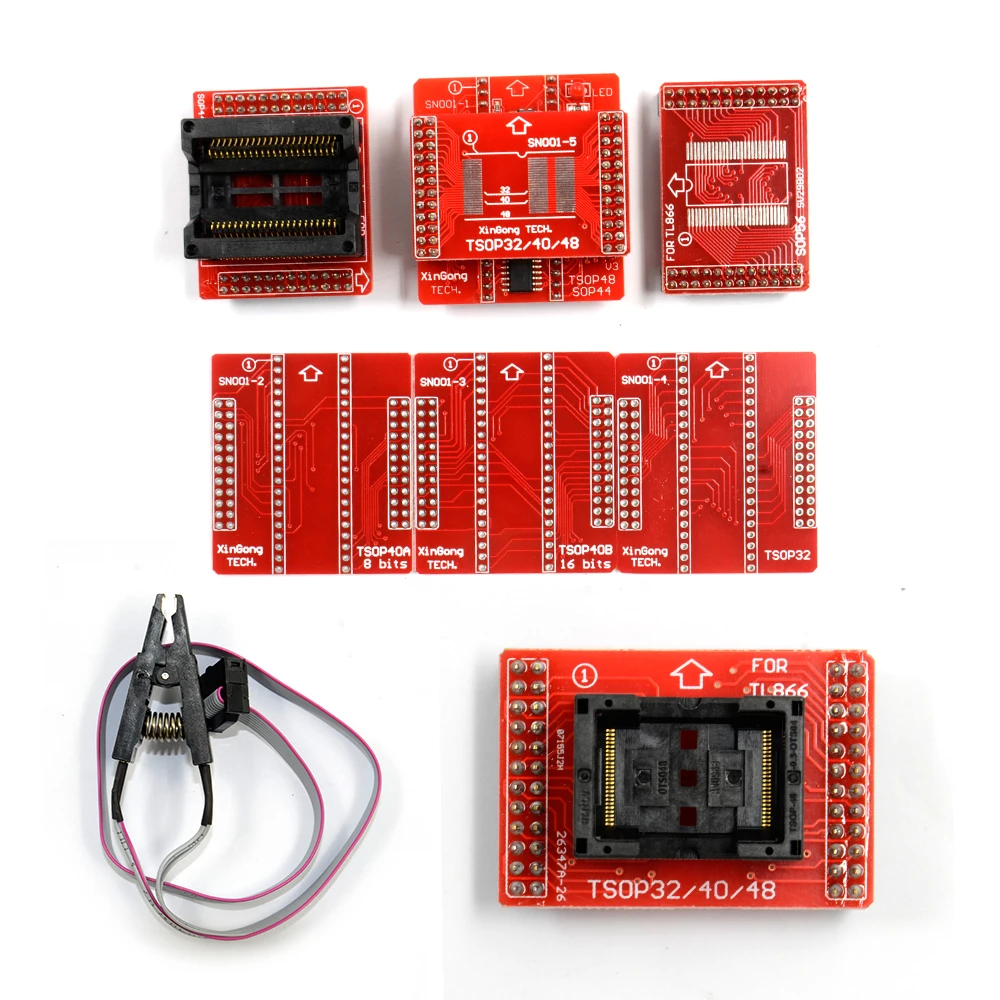 V7.21 TL866II Plus TL866A с 21 адаптером USB Универсальный программатор биос/ЭБУ программатор+ 24 адаптера 1,8 V nand flash 24 93 25 mcu