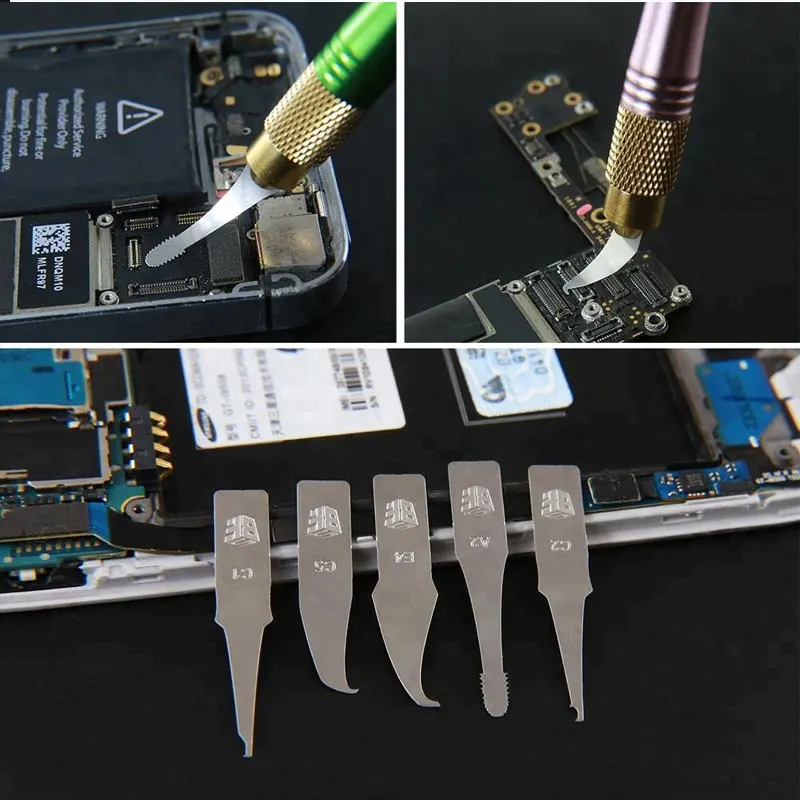 BST 69A 27 лезвия ремесло нож для резки DIY демонтажа процессора модель ремонта