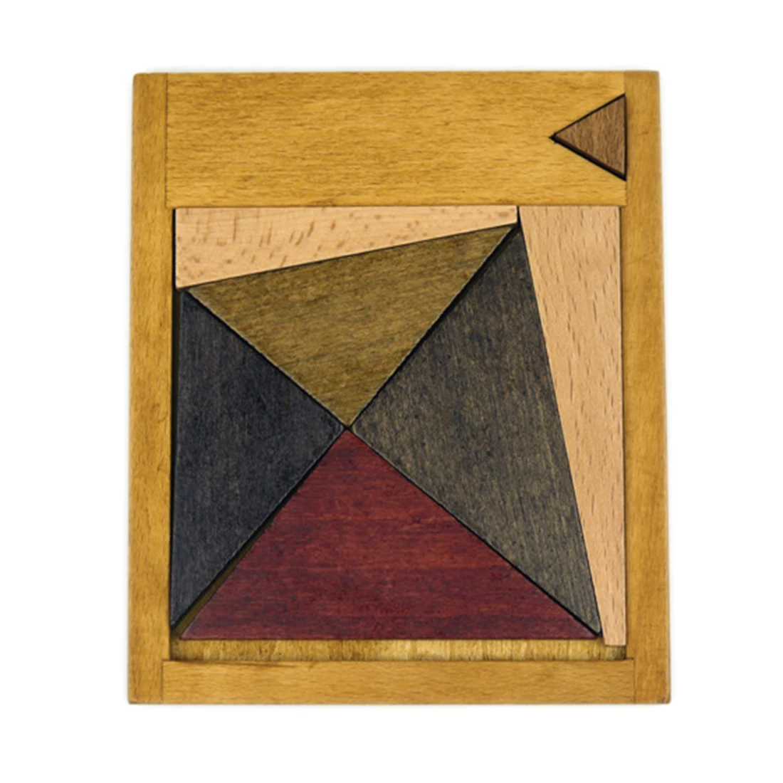 Три типа Tangram 6-Piece игра деревянная головоломка волшебный мозг тизер Развивающая игра для взрослых игры Braining тренировочные комплекты