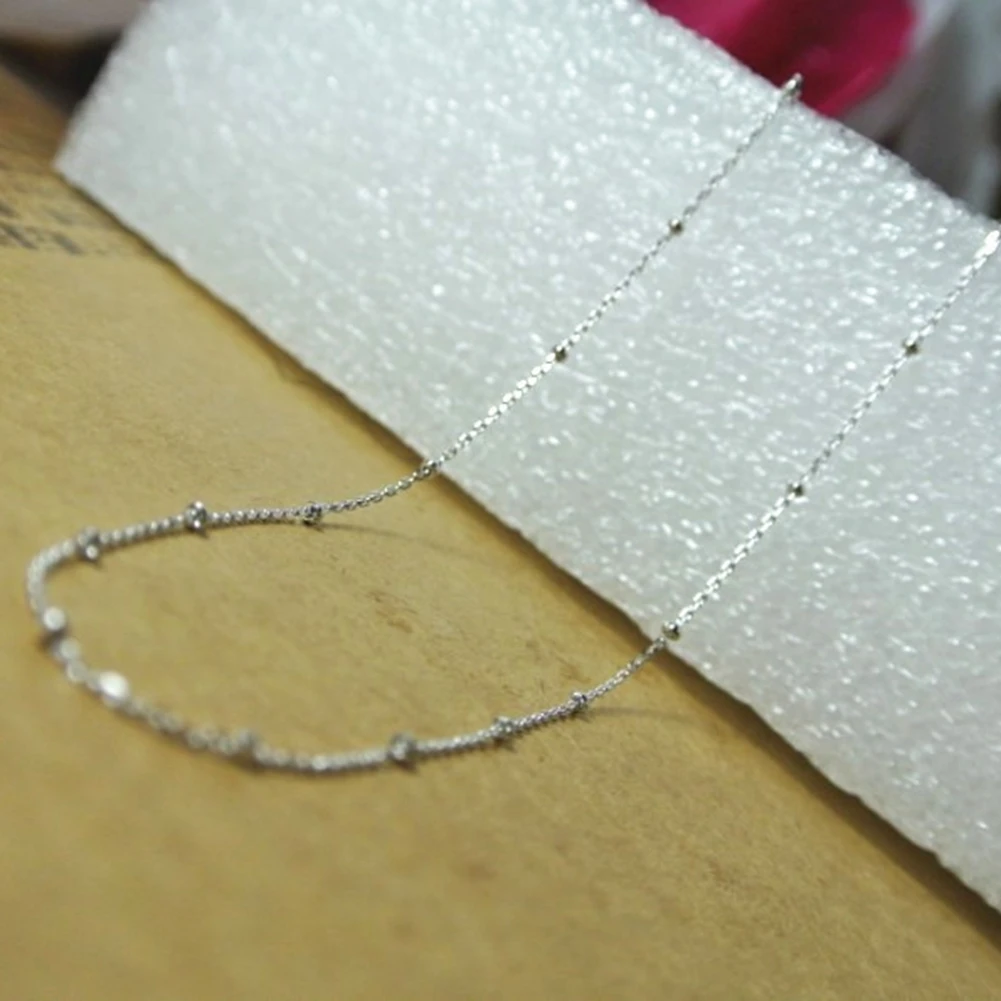 Цепочка из стерлингового серебра ювелирные изделия оптовая продажа натуральная