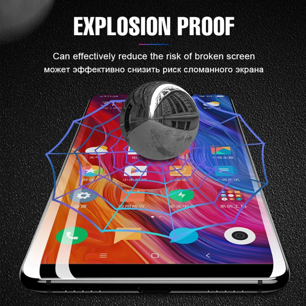 Мягкая Гидрогелевая пленка для Xiaomi Pocophone F2 Mi 9 8 SE Pro A2 Lite полноэкранная Защитная Redmi