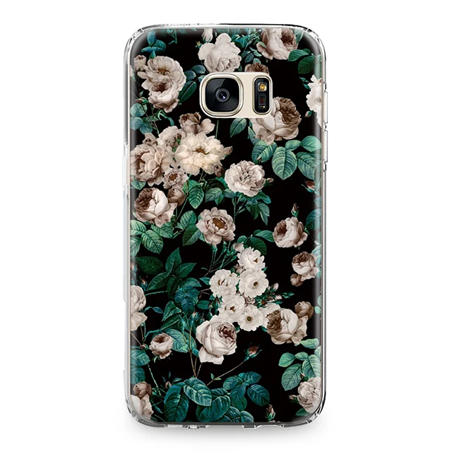 Для Samsung Galaxy J3 J5 J7 A3 A5 A8 силиконовый чехол красивый цветок панда Star Единорог в лесу термополиуретановая накладка на заднюю панель