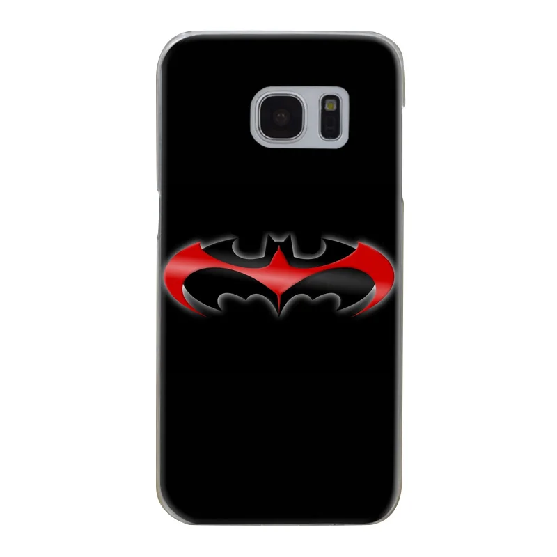 H043 Batman Superhero Transparent Hard PC Case Cover For Samsung Galaxy S Note 3 4 5 6 7 8 9 Edge Plus |