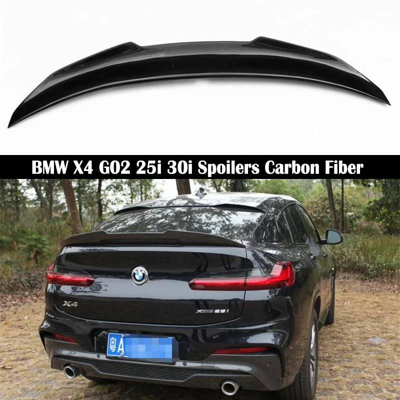 Для BMW X4 G02 25i 30i 2018 2019 2020 спойлер заднего крыла PSM стиль багажника Спойлеры крыльев