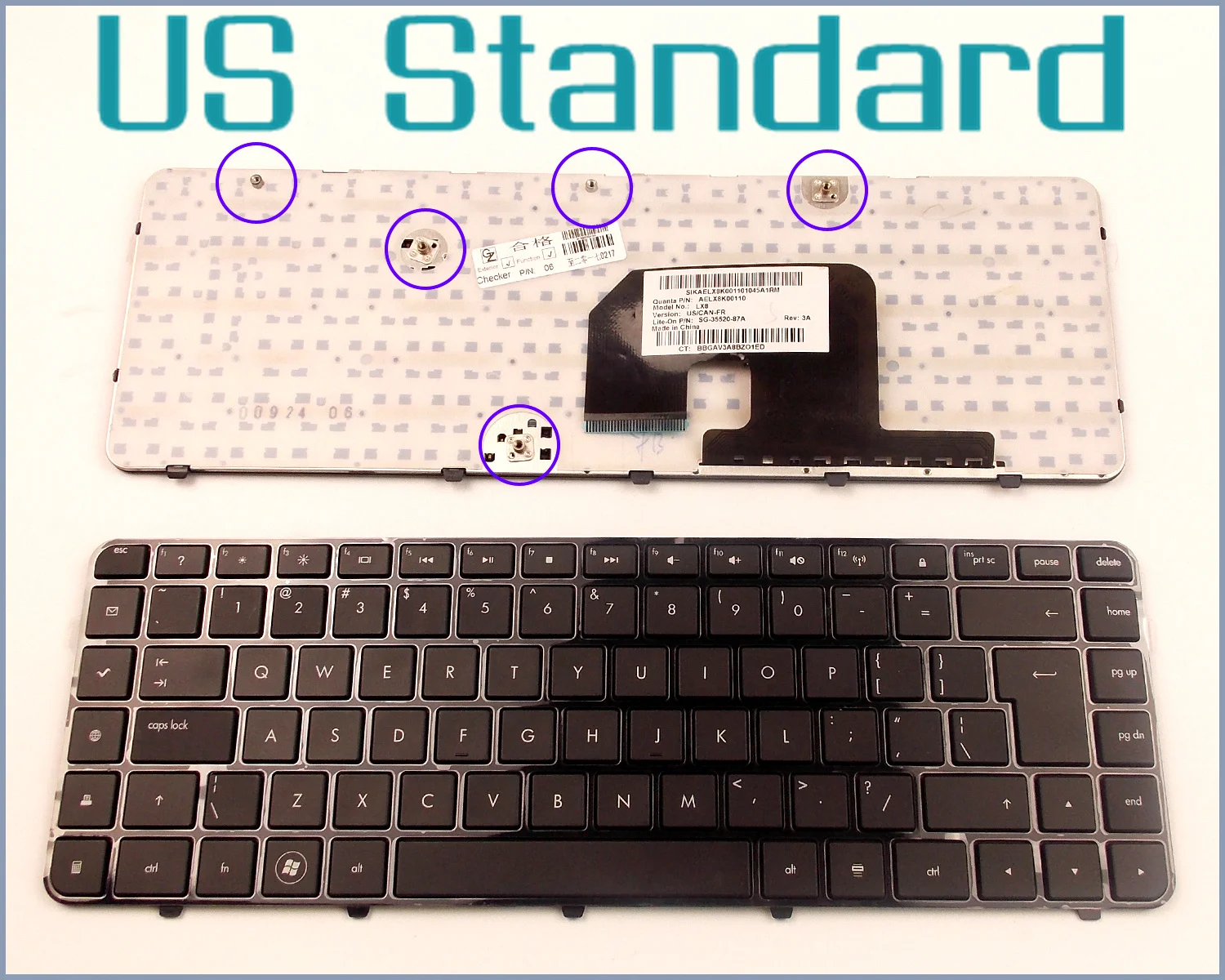 

Английская версия клавиатуры для ноутбука HP Pavilion DV6-3143US DV6-3143 DV6-3163CL DV6-3167 DV6-3167CA