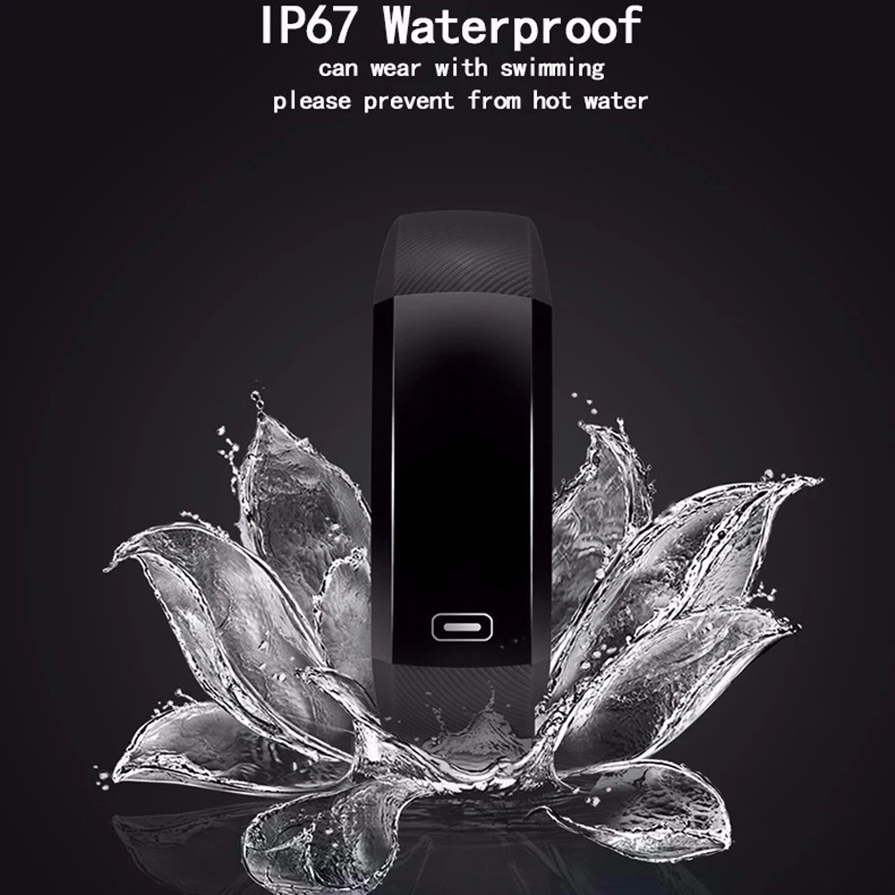 M2 смарт браслет с измерителем артериального давления наручные часы пульсометр