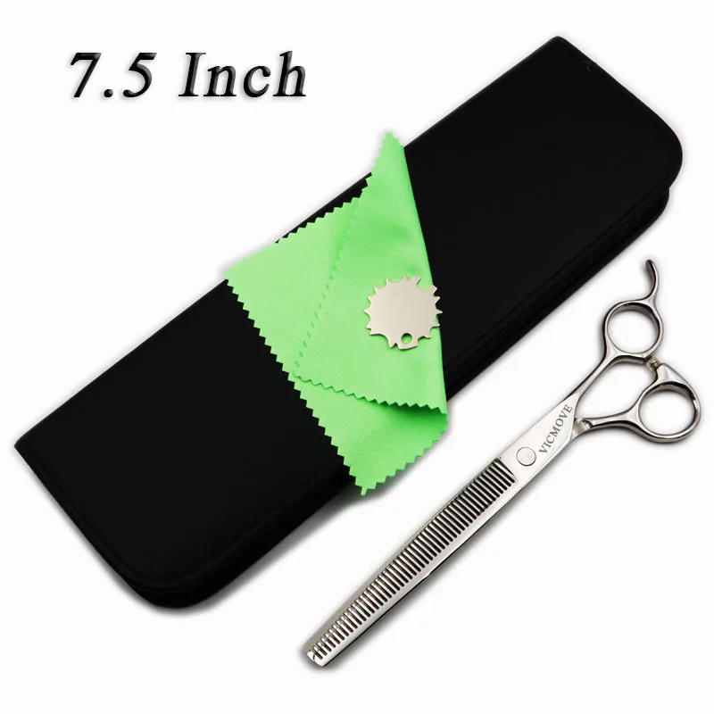 1 pcs add case 5 ''/5,5''/6 ''/6,5''/7 ''/7,5''/8 ''/9'' Профессиональные Парикмахерские ножницы режущие и филировочные ножницы для волос для собак и людей - Цвет: 1 pcs add case