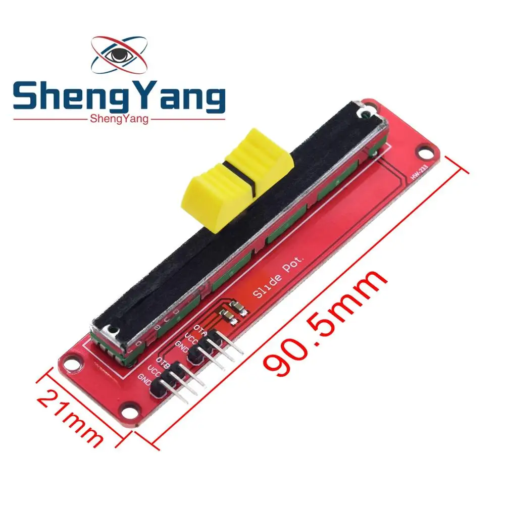 ShengYang 10K Линейный модуль потенциометра двойной выход для Arduino AVR электронного