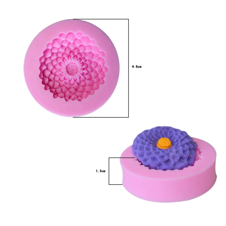 DIY violet sugar craft tools cake silicone mold handmade soap chocolate candy Fondant baking Free shipping 1240 |