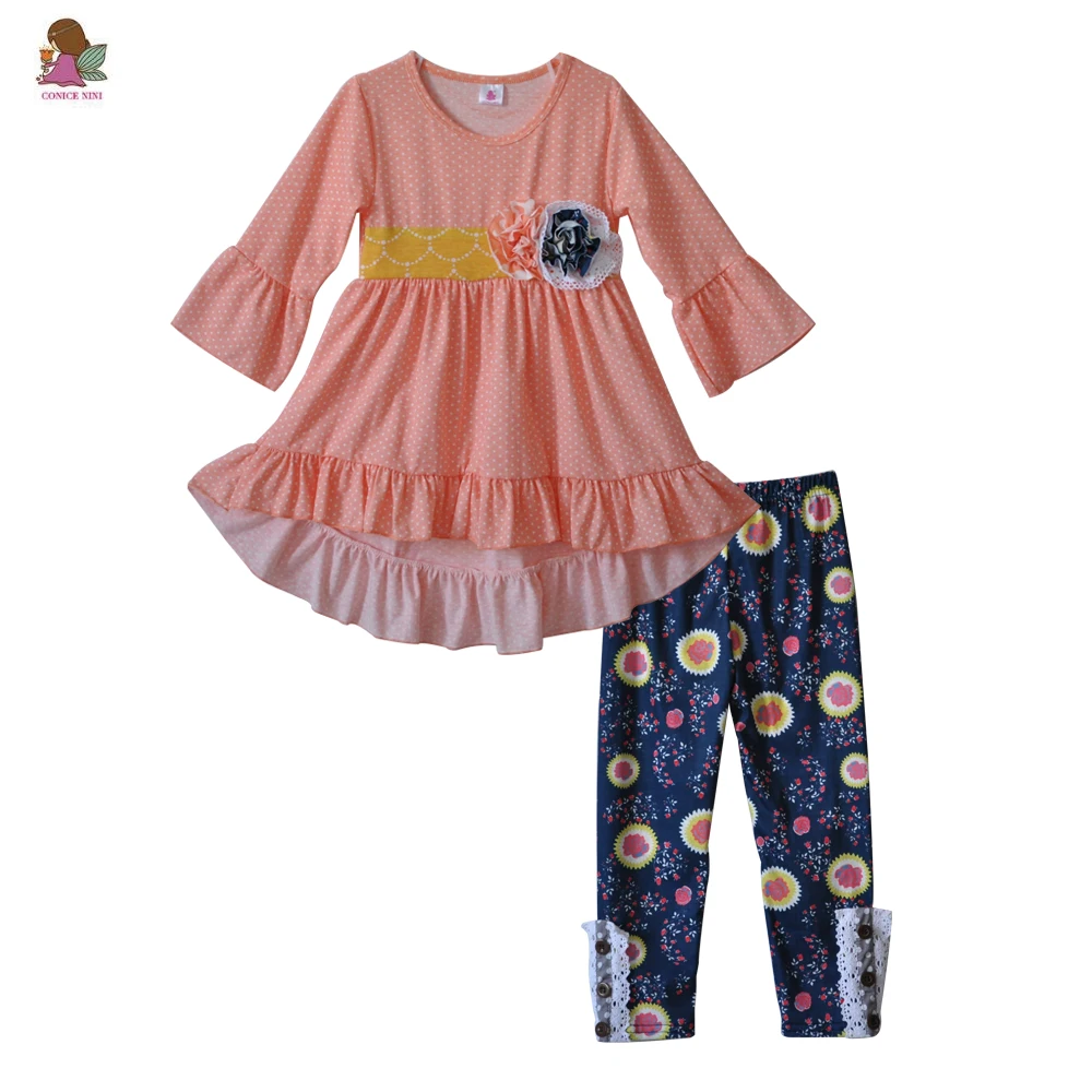 Одежда для новорожденных со слономиштаны осень зима Модная девочек детское