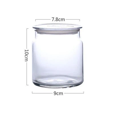 Type A-500ML Герметичная стеклянная банка для хранения бутылка для специй Чай, сахар, кофе зерна контейнер для еды коробка гайки может кухня Органайзер Ресторан поставщик - Цвет: Type A-500ML