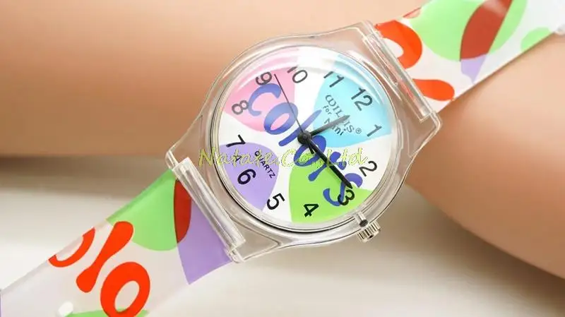 Fashion Woman Willis Quartz Watch Silicone Strap Design with kids waterproof Watches COLORS Cartoon Wristwatch Relogio Feminino | Наручные