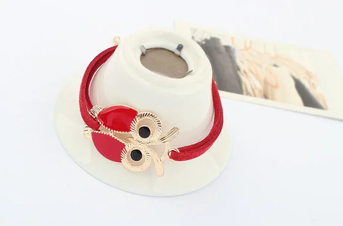 8 шт. модные женские винтажные браслеты ручной работы с изображением совы