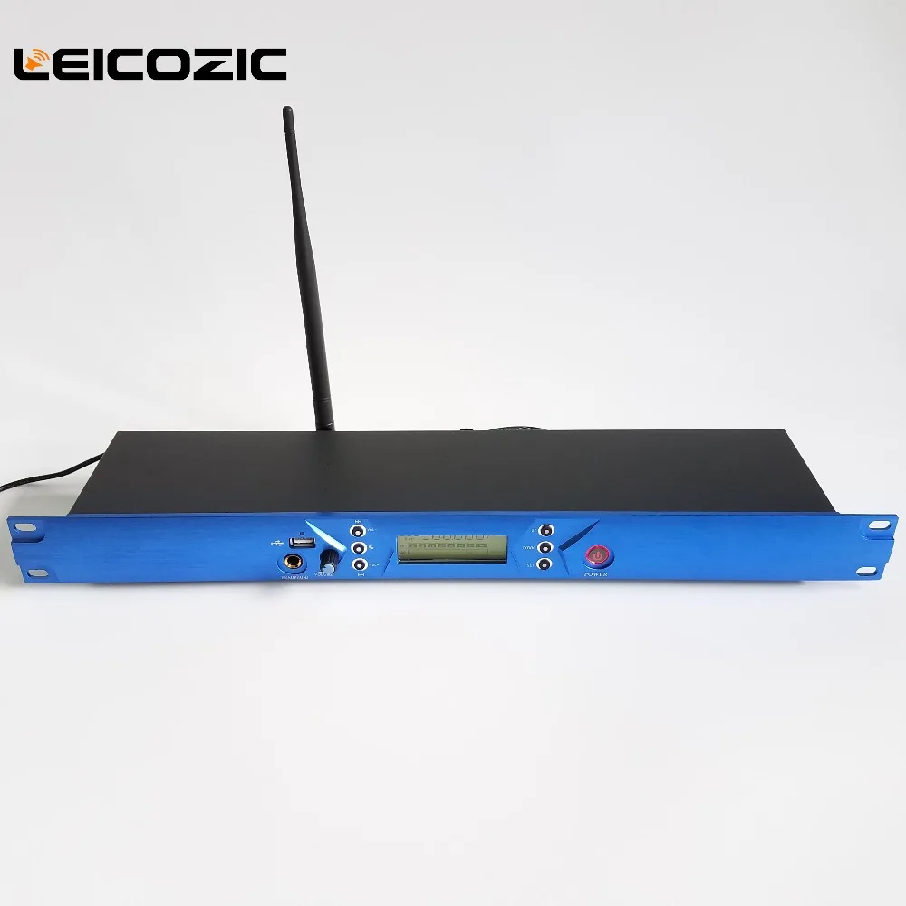 Leicozic BK5102 2 приемника 1 передатчик двухканальный в ухо монитор система