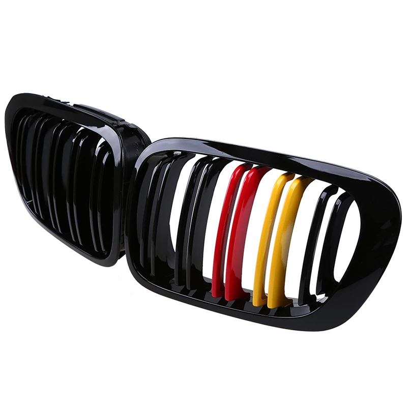 Posbay Авто Гонки Грили немецкий клапан автомобиля Передняя ножка решетка для BMW 3