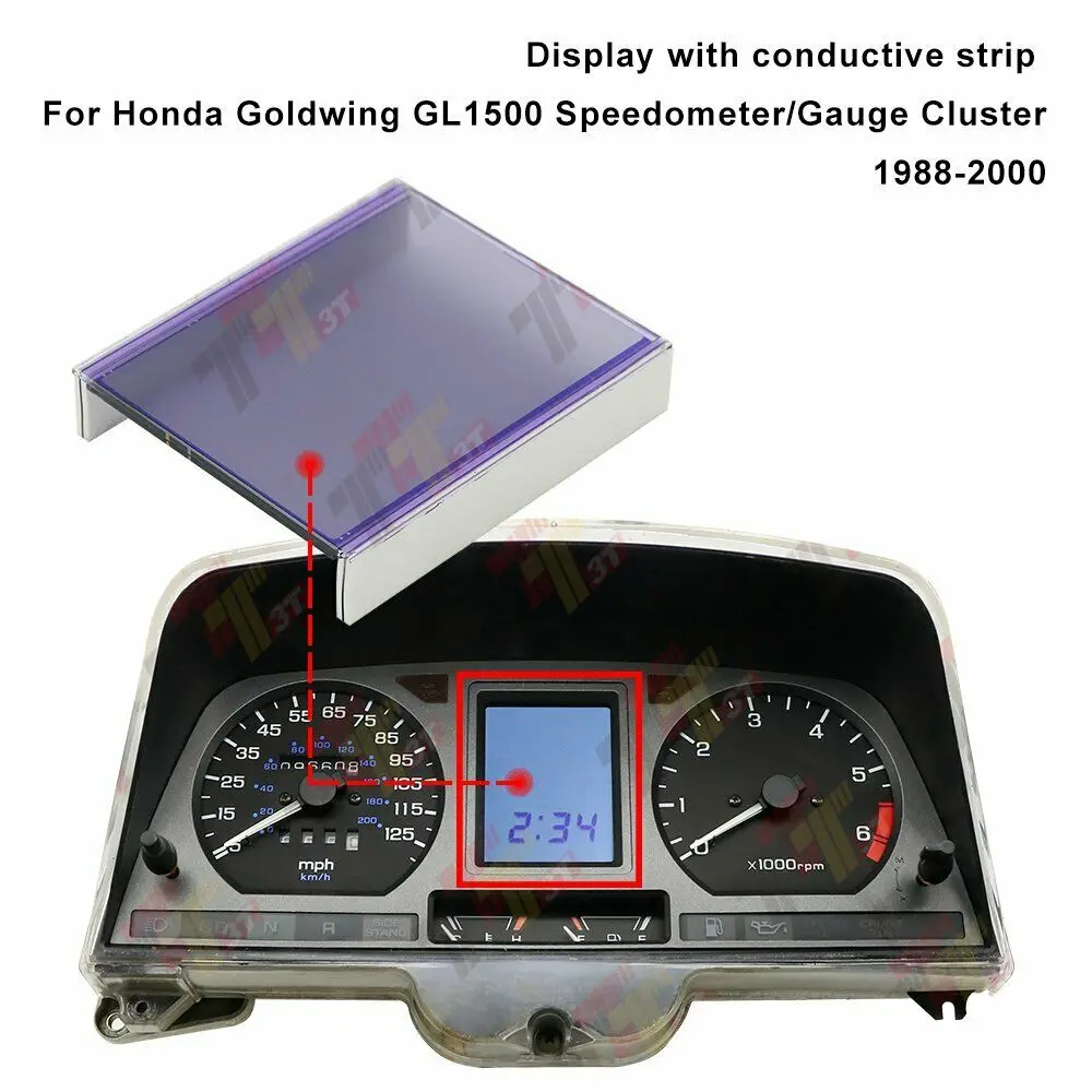 Pantalla para Honda Goldwing GL1500, Clúster de calibre 1988-2000