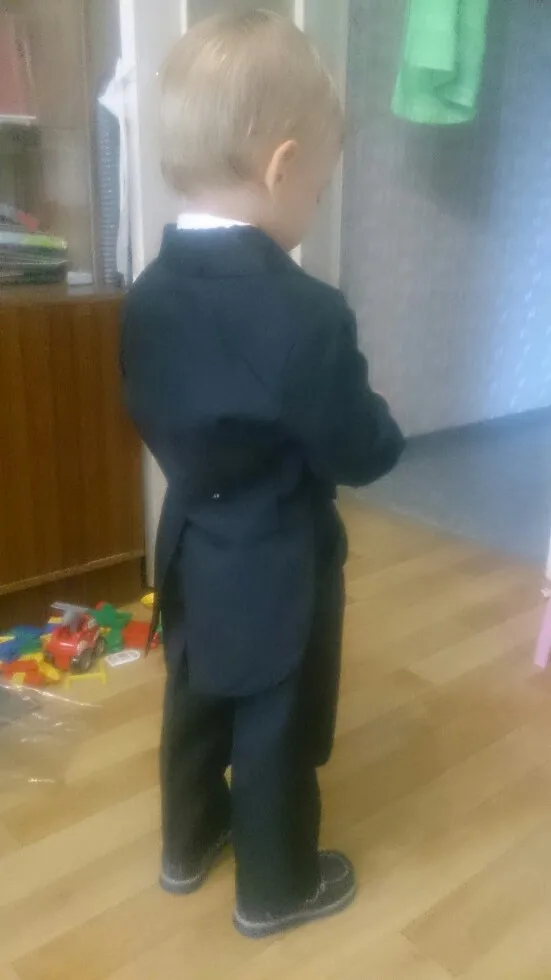 Высококачественное классическое формальное платье для маленьких мальчиков