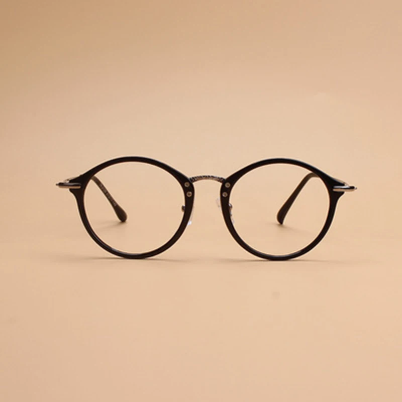 TR90 Hipster круглые оправы для очков Для мужчин женщин Винтаж очки с диоптриями
