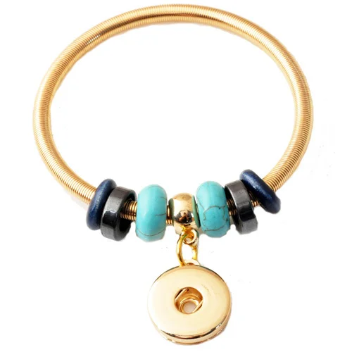 P00408 дешевый DIY натуральная кожа Rivca застежка-Кнопка браслет ювелирные изделия