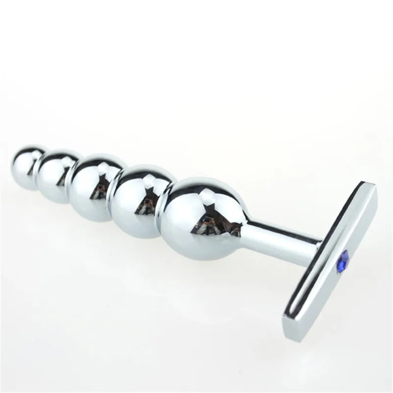 Metal Anal plug Toy Butt Plug Sex For Men And Women Booty anal Beads Drop shipping | Красота и здоровье