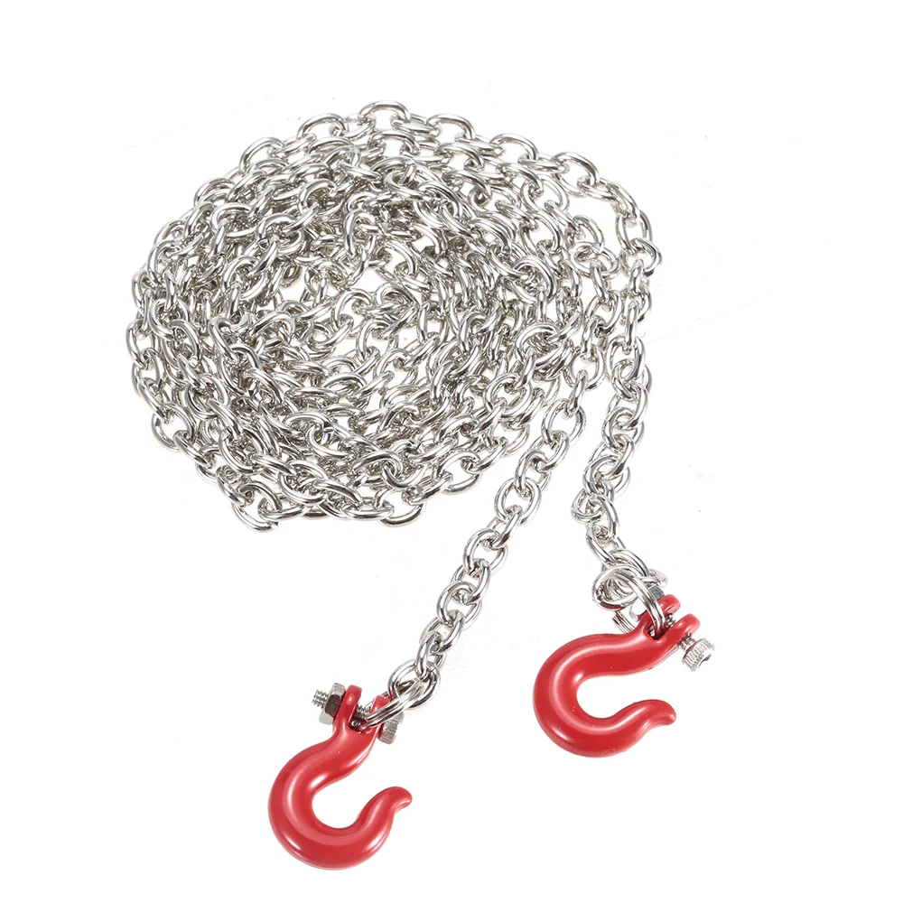 1/10 RC автомобильная часть металла Радиоуправляемый трейлер крюк Тяговая цепь